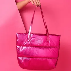 Bolso Tote Guess La Mia Bella Vita Puffer