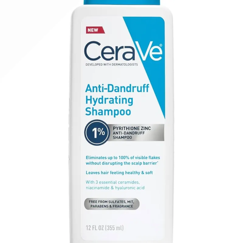 Cera ve Champu hidratante anticaspa 