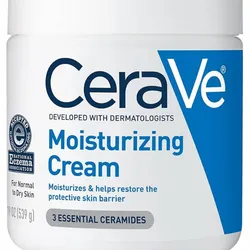 Cera Ve crema hidratante facial y corporal diaria para pieles secas con 3 esenciales ceramidas 539 G
