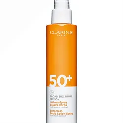 Clarins Protector Solar en Spary Losion Corporal y Facial 