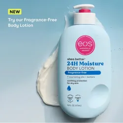 eos Shea Better 24H Moisture Body Lotion (Fragrance-Free)