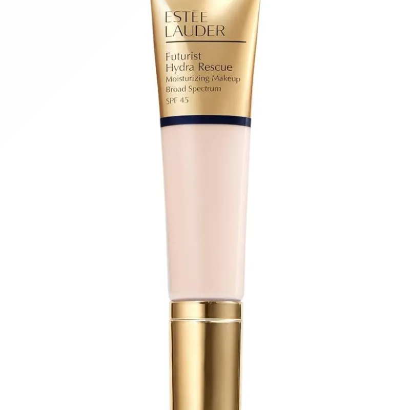 Estée Lauder Futurist Hydra Rescue Moisturizing Foundation Makeup SPF 45 for a 12-Hour Glow, 1.2 Fl Oz