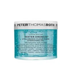 Gel hidratante de máscara de nube hialuronica empapada con agua 