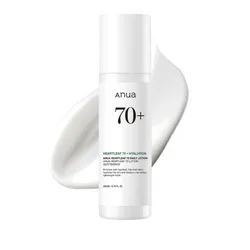 Loción diaria hidratante facial con ácido hialuronico para pieles sensibles 