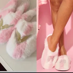 Luxe Plush Closed-Toe Slippers Heritage Stripe Victoria’s Secret