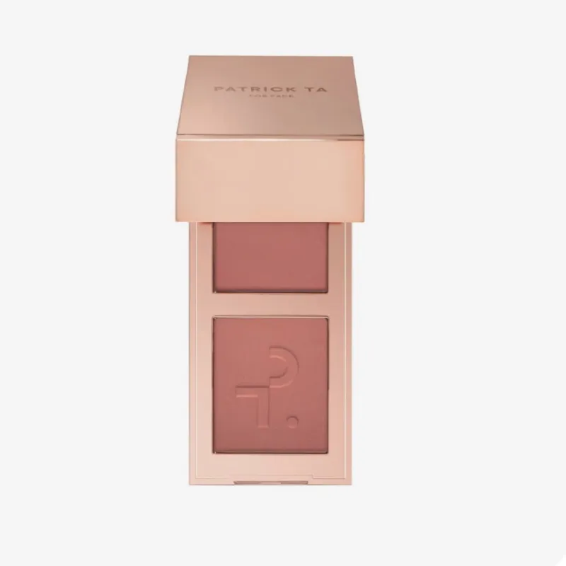 Mini Major Headlines Double- Take Créme & Powder Blsuh Duo Patrick Ta