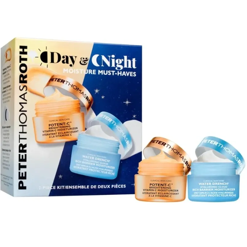 ✨💧🍊 Peter Thomas Roth – Day & Night Moisture Must-Haves Kit ✨