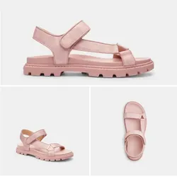 ✅Sandalias Coach Power Pink Signature Canvas Sport.