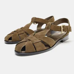 Sandalias Zara de cuero