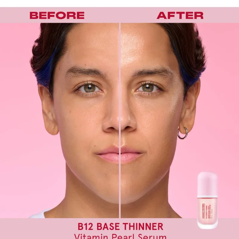 Serum/ Base luminosa con vitamina B12 y perlas de One Size 