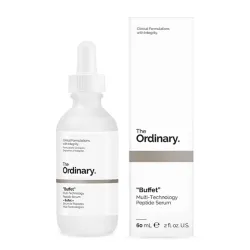 ✨🤍 The Ordinary – Buffet Multi-Peptide + HA Serum 💧✨