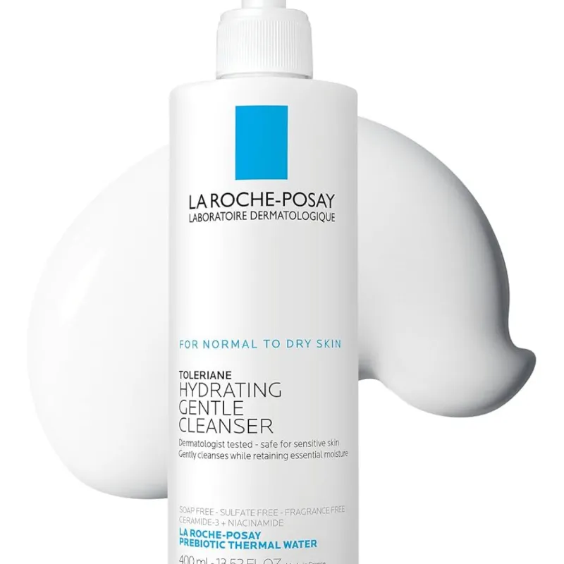 Toleriane limpiador facial suave e hidratante 