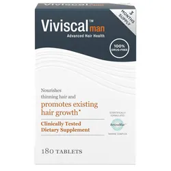 Viviscal para hombres 180 tabletas para 3 meses 