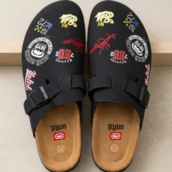 Zuecos negros Ecko Unltd.