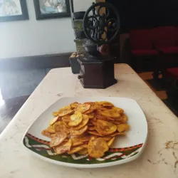 Chicharritas de plátano 