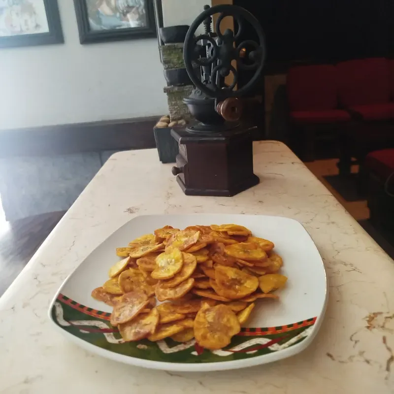 Chicharritas de plátano 