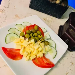 Entremés de Queso y Aceituna