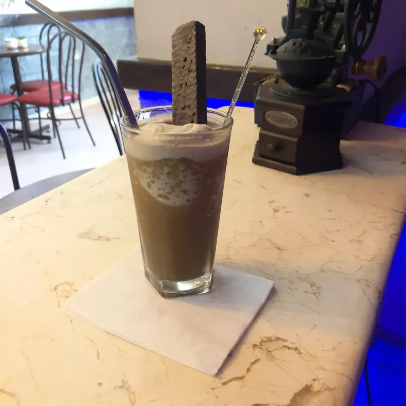 Frapeado  con helado