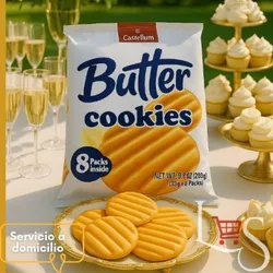🛒Galletas Butter ( sabor a mantequilla) 🧈
