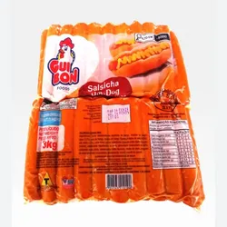Pte de salchichas 3kg (60unid)