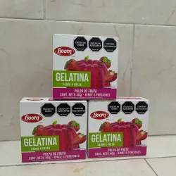 Gelatina sabor Fresa