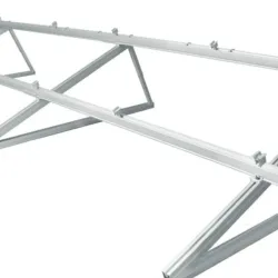 Base para 4 paneles solares
