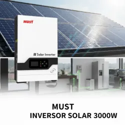 Inversor solar MUST 3000w