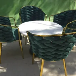 JUEGO DE PATIO O TERRAZA 4 SILLAS 