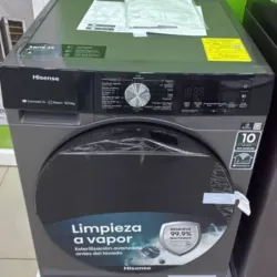 Lavadora secadora al vapor Hisense 14 kg