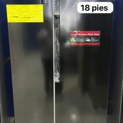 Side by side LG 18 pies 