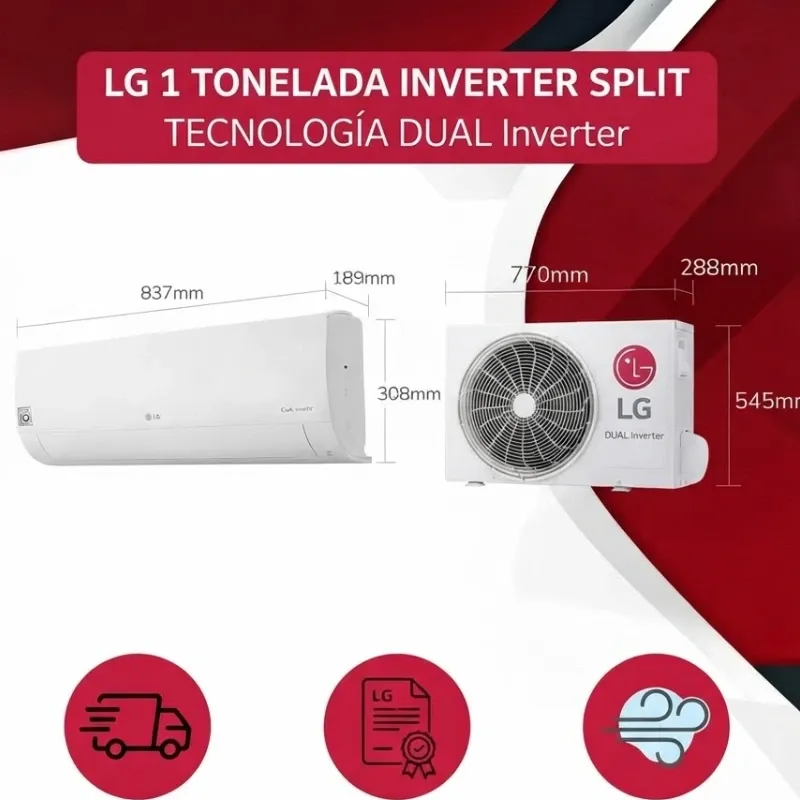 SPLIT 1 TONELADA INVERTER