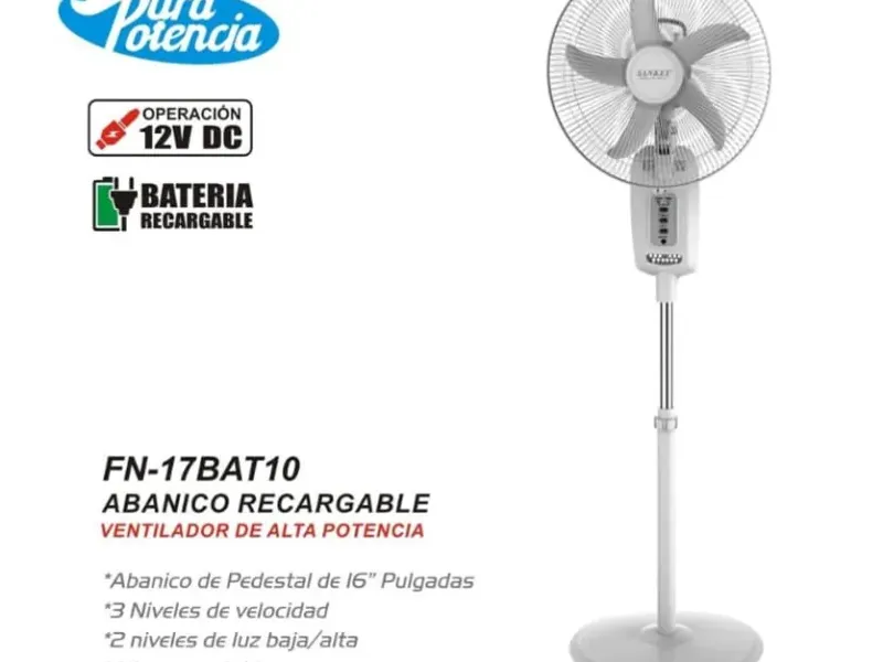 VENTILADORES RECARGABLES