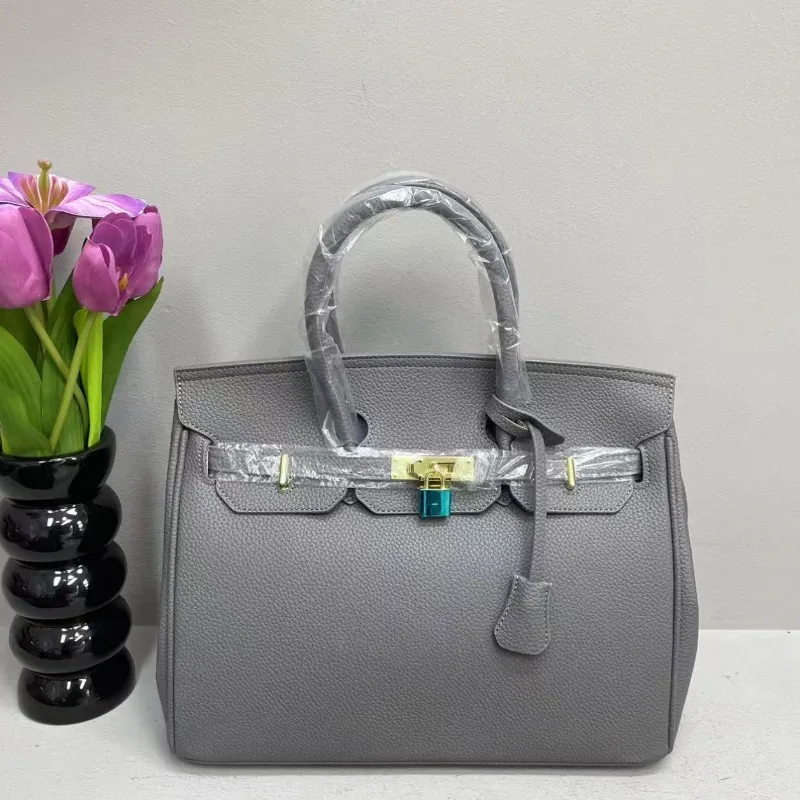 Bolso Hermés (Gris)
