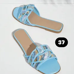 Sandalias color azul 