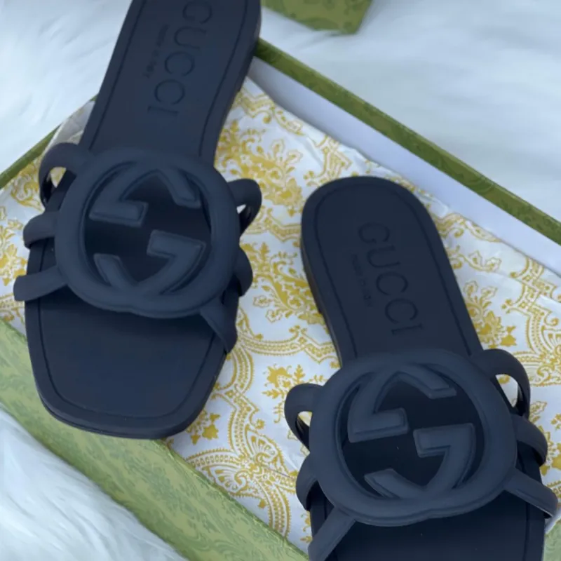 Sandalias GUCCI (azul Prusia)