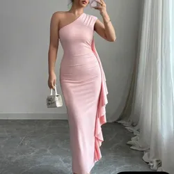 Vestido color rosa claro 