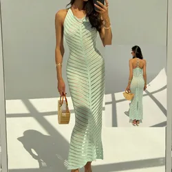 Vestido de punto playero