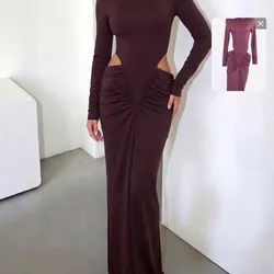 Vestido marrón