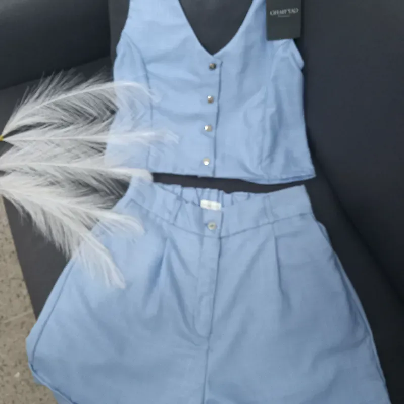 Cjnto short y chaleco 