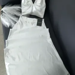 Cjnto saya larga elegante