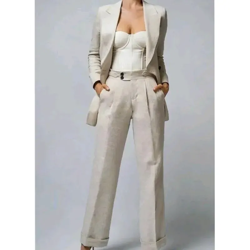 Conjunto blazer y pantalón 