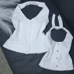 Cjnto chalequito madre e hija 🤍