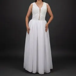 Vestido de novia civil