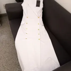 Vestido sastre largo