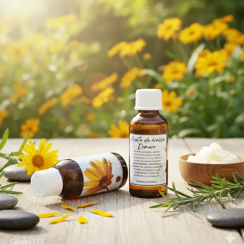 Aceite de árnica y romero 30ml