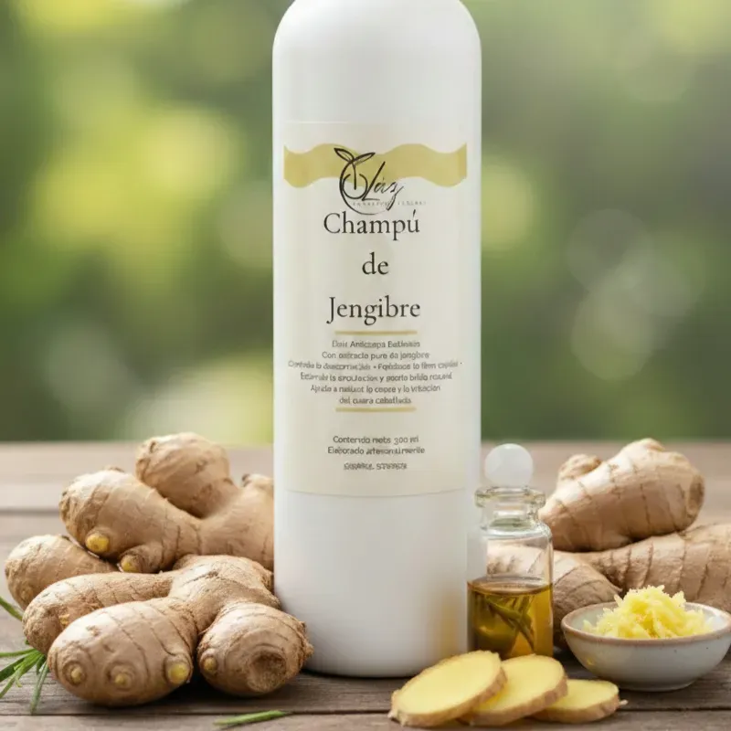 Champú anticaspa Jengibre 500ml