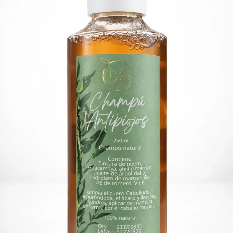 Champú antipiojos 500ml