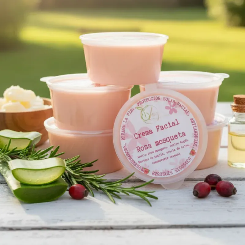 Crema facial de rosa mosqueta 60g
