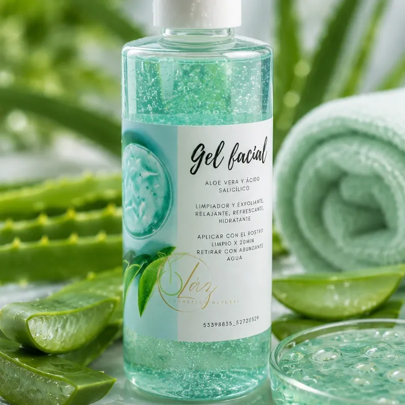 Gel facial Áloe vera 120ml