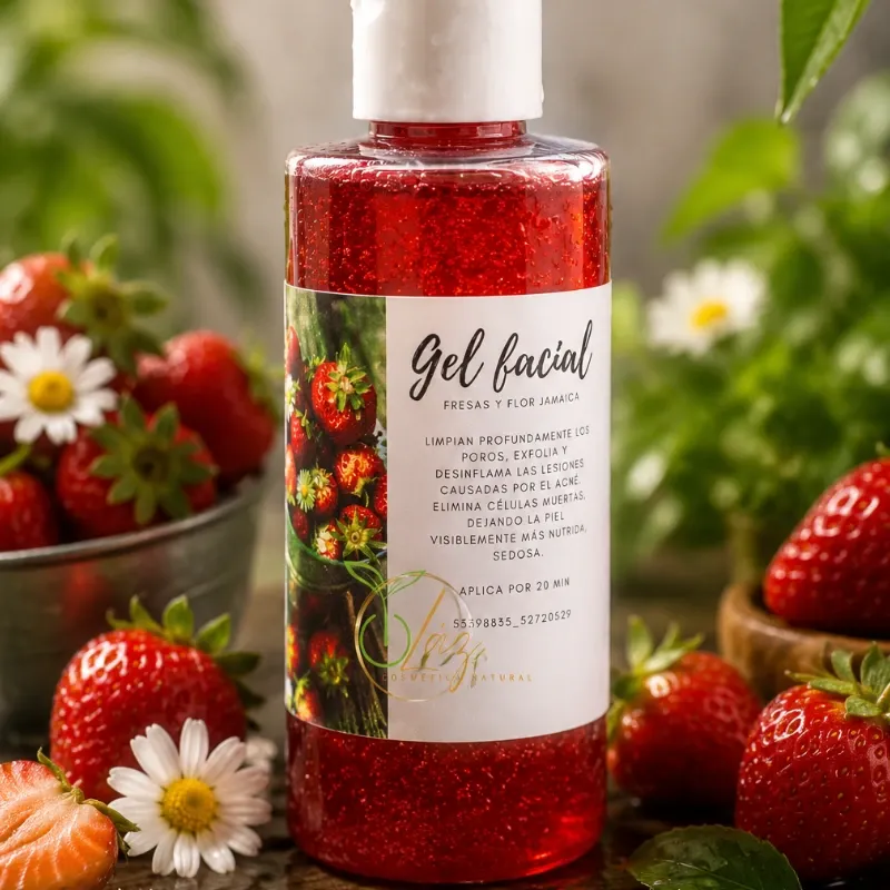 Gel facial fresas 120ml